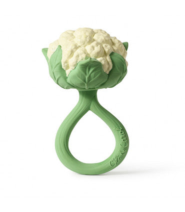 Oli & Carol Cauliflower Rattle Toy (Min. of 2 PK, multiples of 2 PK)