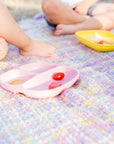 Re-Play Divided Plate - Ice Pink (Min. of 2 PK, Multiples of 2 PK)
