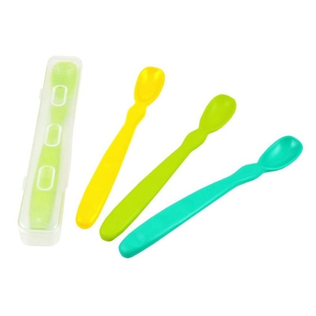 Re-Play 4 PK Infant Spoons- Aqua (Min. of 2 PK, Multiples of 2 PK)