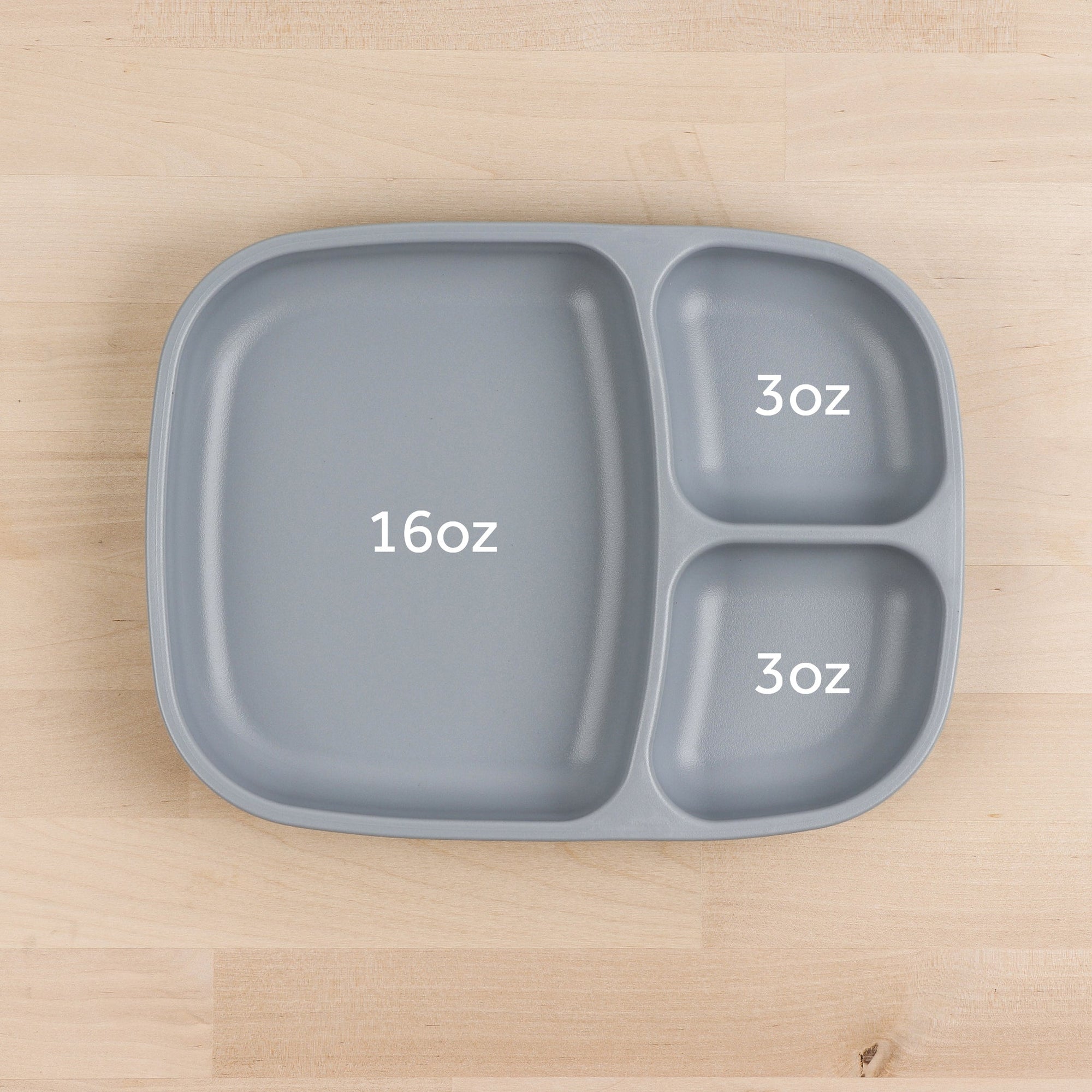 Re-Play Divided Tray - Grey (Min. of 2 PK, Multiples of 2 PK)