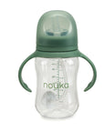 noüka Transitional Sippy/Weighted Straw Cup - Fern (Min. of 2 PK, Multiples of 2 PK)