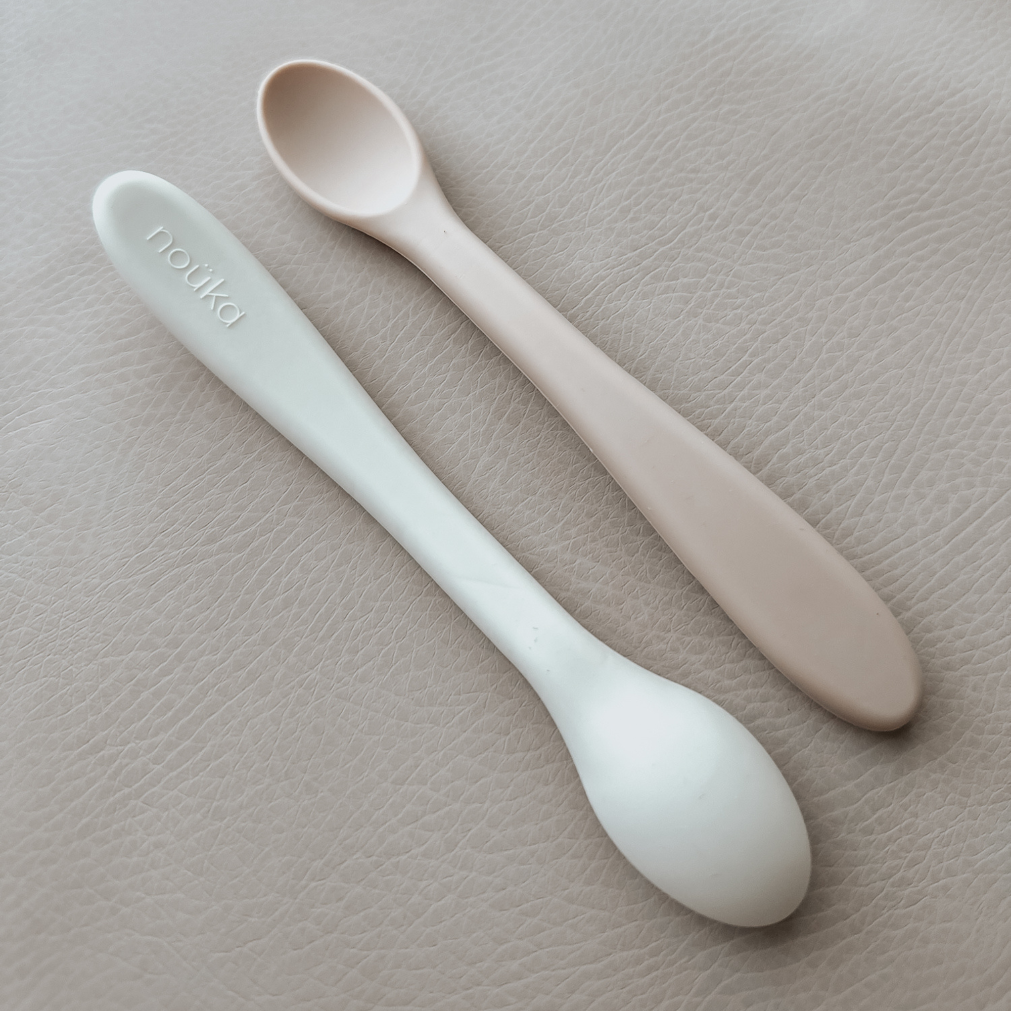 noüka Feeding Spoon Set - Lily Blue/Deep Ocean (Min. of 2 PK, Multiples of 2 PK)