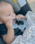 noüka Cooling Ring Teether - Moss (Min. of 2 PK, Multiples of 2 PK)