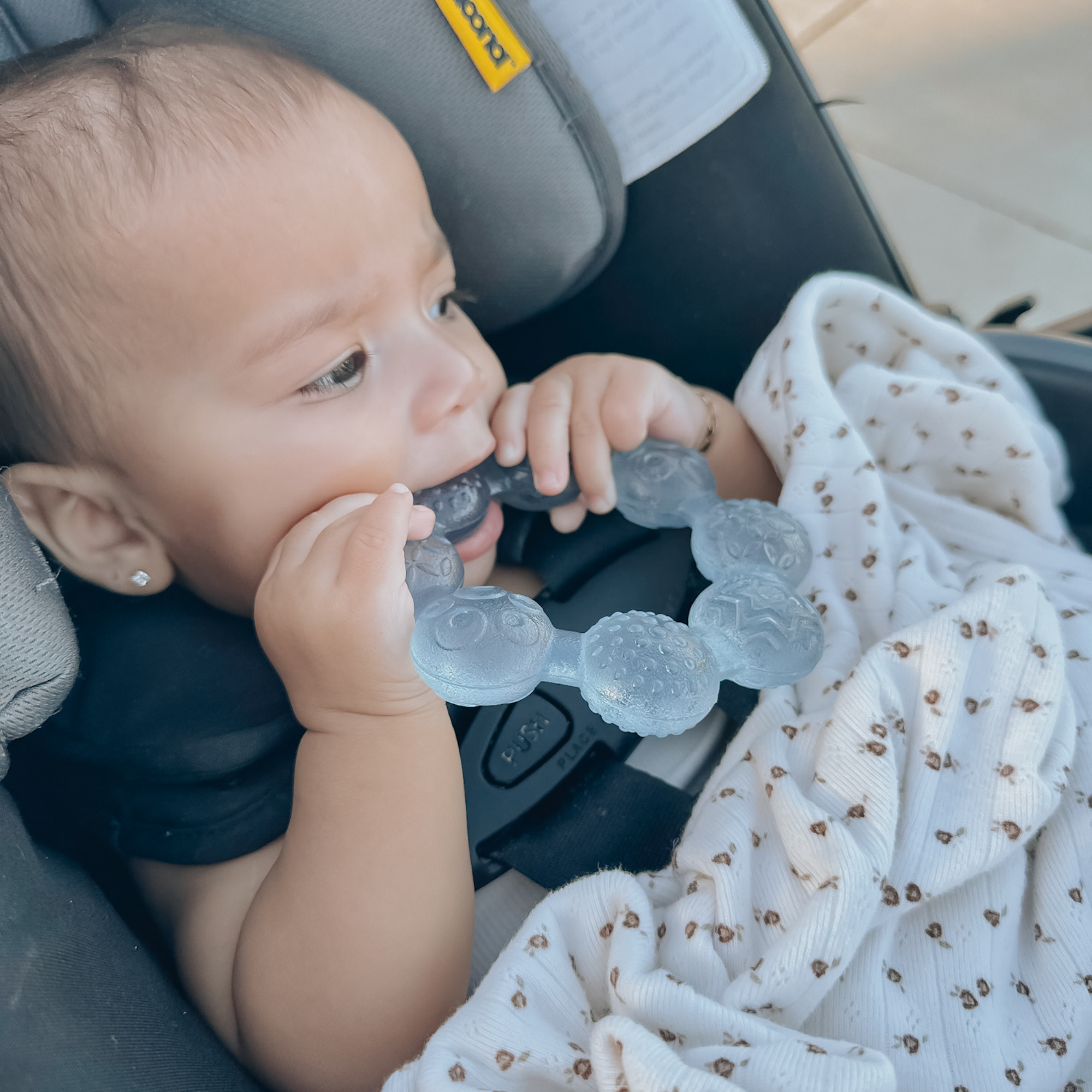 noüka Cooling Ring Teether - Bloom (Min. of 2 PK, Multiples of 2 PK)