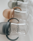 noüka Transitional Sippy/Weighted Straw Cup - Moss (Min. of 2 PK, Multiples of 2 PK)