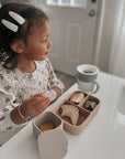 noüka Small Silicone Sealed Snack Box - Dust (Min. of 2 PK, Multiples of 2 PK)