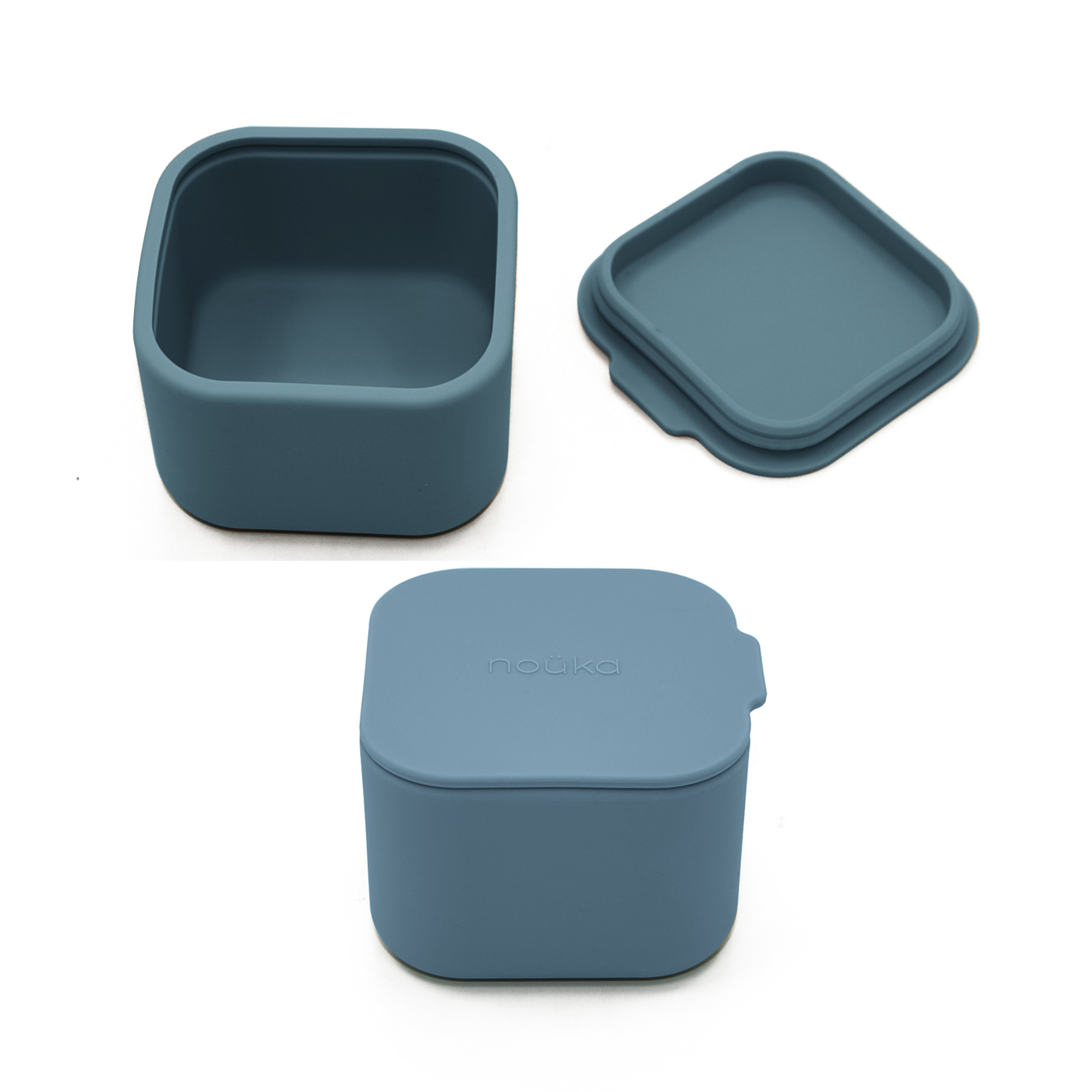noüka Mini Snack Cups 2 PK - Wave/Deep Ocean (Min. of 2 PK, Multiples of 2 PK)
