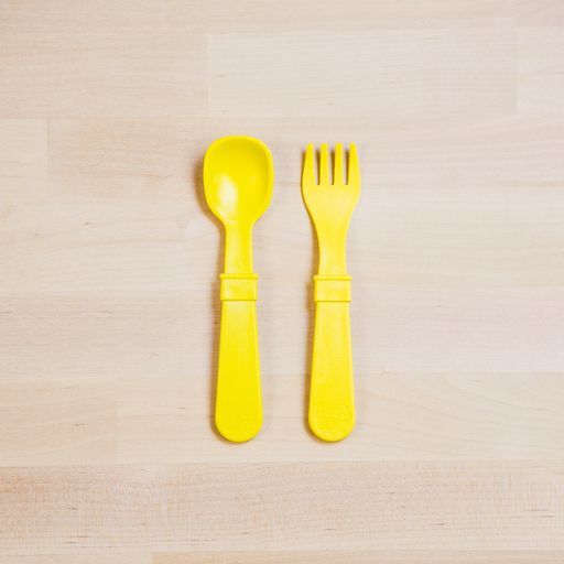 Re-Play 8 PK Open Stock Utensils - Yellow (Min. of 2 PK, Multiples of 2 PK)