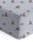 günamüna Crib Sheet - Teddies (Min. of 2, multiples of 2) - MAIGHAN DISTRIBUTION CANADA