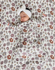 günamüna Long Sleeve Transitional Swaddle Sleep Sack Duvet Bamboo Bouquet 1 TOG (Min. of 2, multiples of 2) - MAIGHAN DISTRIBUTION CANADA