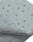 günamüna Mini Cozy Cloud Comforter Baby Blanket - Football 1 TOG (Min. of 2, multiples of 2) - MAIGHAN DISTRIBUTION CANADA