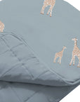 günamüna Toddler Cozy Cloud Comforter Baby Blanket - Giraffe Moss 1 TOG (Min. of 2, multiples of 2) - MAIGHAN DISTRIBUTION CANADA