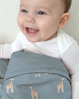 günamüna Toddler Cozy Cloud Comforter Baby Blanket - Giraffe Moss 1 TOG (Min. of 2, multiples of 2) - MAIGHAN DISTRIBUTION CANADA