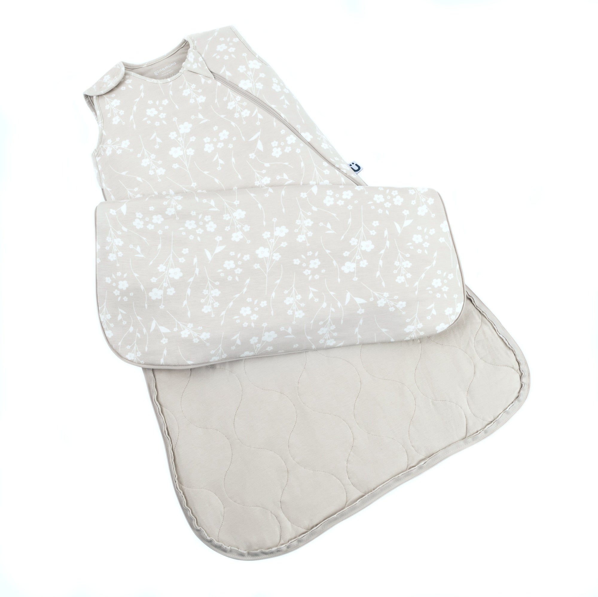 günamüna Sleep Sack Duvet Bamboo Magnolia 1 TOG (Min. of 2, multiples of 2)