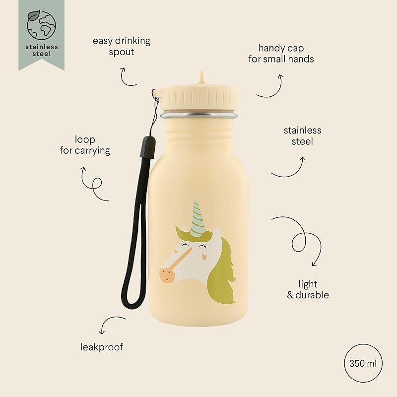 Trixie Bottle 350ml - Mrs. Unicorn (Min. of 2 PK, multiples of 2 PK)