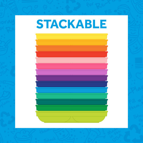 Re-Play Flat Plate 7''- Teal (Min. of 2 PK, Multiples of 2 PK)