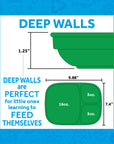 Re-Play Divide Tray - Leaf (Min. of 2 PK, Multiples of 2 PK)