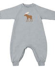 günamüna Fleece Jumpsuit Moose (Min. of 2, multiples of 2)