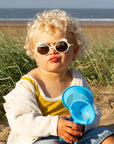 Ki ET LA Ourson Sunglasses - Cream (Min. of 2 PK, multiples of 2 PK) - MAIGHAN DISTRIBUTION CANADA