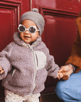 Ki ET LA Ourson Sunglasses - White Elysee (Min. of 2 PK, multiples of 2 PK) - MAIGHAN DISTRIBUTION CANADA