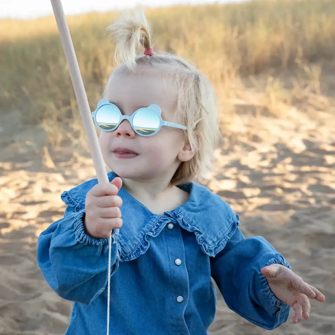 Ki ET LA Ourson Sunglasses - Sky Blue (Min. of 2 PK, multiples of 2 PK)