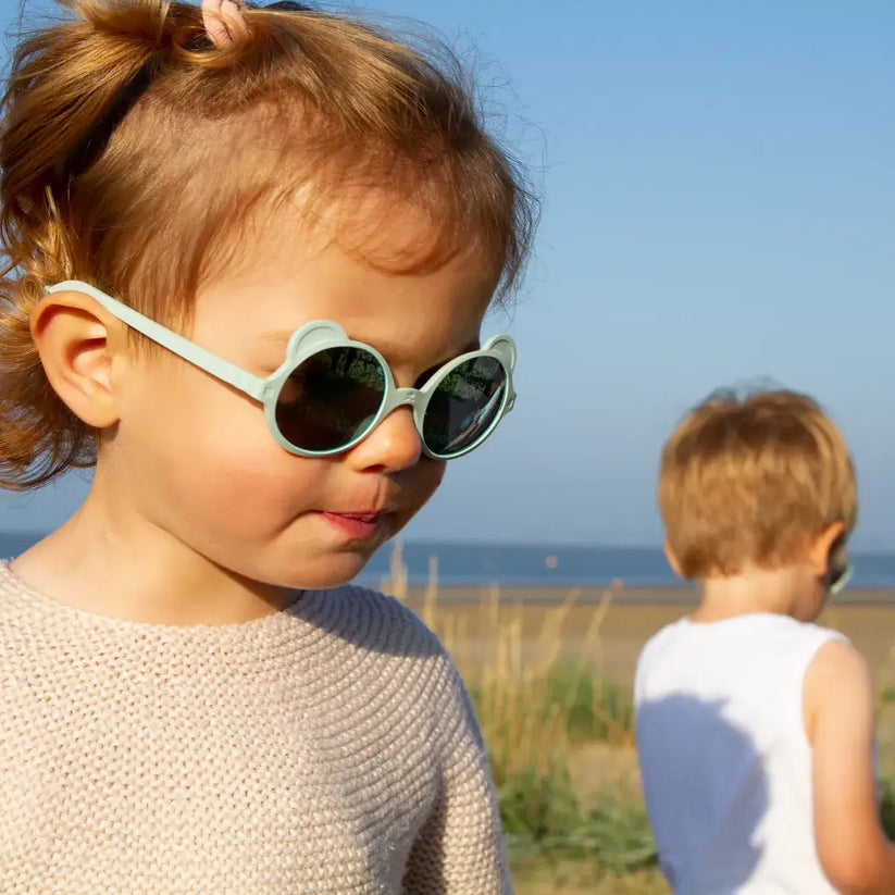 Ki ET LA Ourson Sunglasses - Almond Green (Min. of 2 PK, multiples of 2 PK)