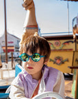Ki ET LA Rozz Sunglasses - Peacock Green (Min. of 2 PK, multiples of 2 PK)