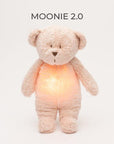 Moonie Organic Humming Bear With Lamp - Rose (Min. of 2 PK, multiples of 2 PK) - MAIGHAN DISTRIBUTION CANADA