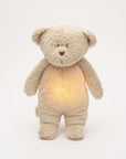 Moonie Organic Humming Bear With Lamp - Sand (Min. of 2 PK, multiples of 2 PK) - MAIGHAN DISTRIBUTION CANADA