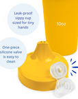 Re-Play No Spill Sippy Cup Assembled - Sunny Yellow (Min. of 2 PK, Multiples of 2 PK)