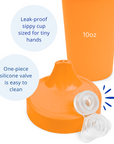 Re-Play No Spill Sippy Cup - Orange (Min. of 2 PK, Multiples of 2 PK)