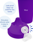Re-Play No Spill Sippy Cup Assembled - Amethyst (Min. of 2 PK, Multiples of 2 PK)