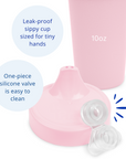 Re-Play No Spill Sippy Cup Assembled - Ice Pink (Min. of 2 PK, Multiples of 2 PK)