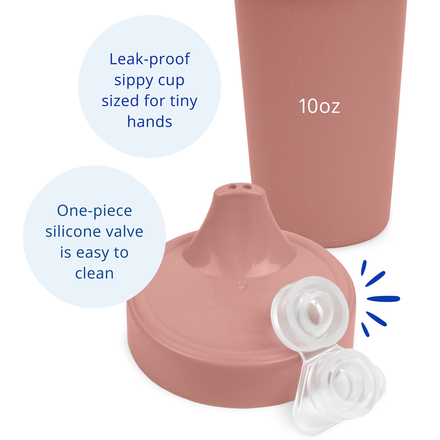 Re-Play No Spill Sippy Cup Assembled - Desert (Min. of 2 PK, Multiples of 2 PK)