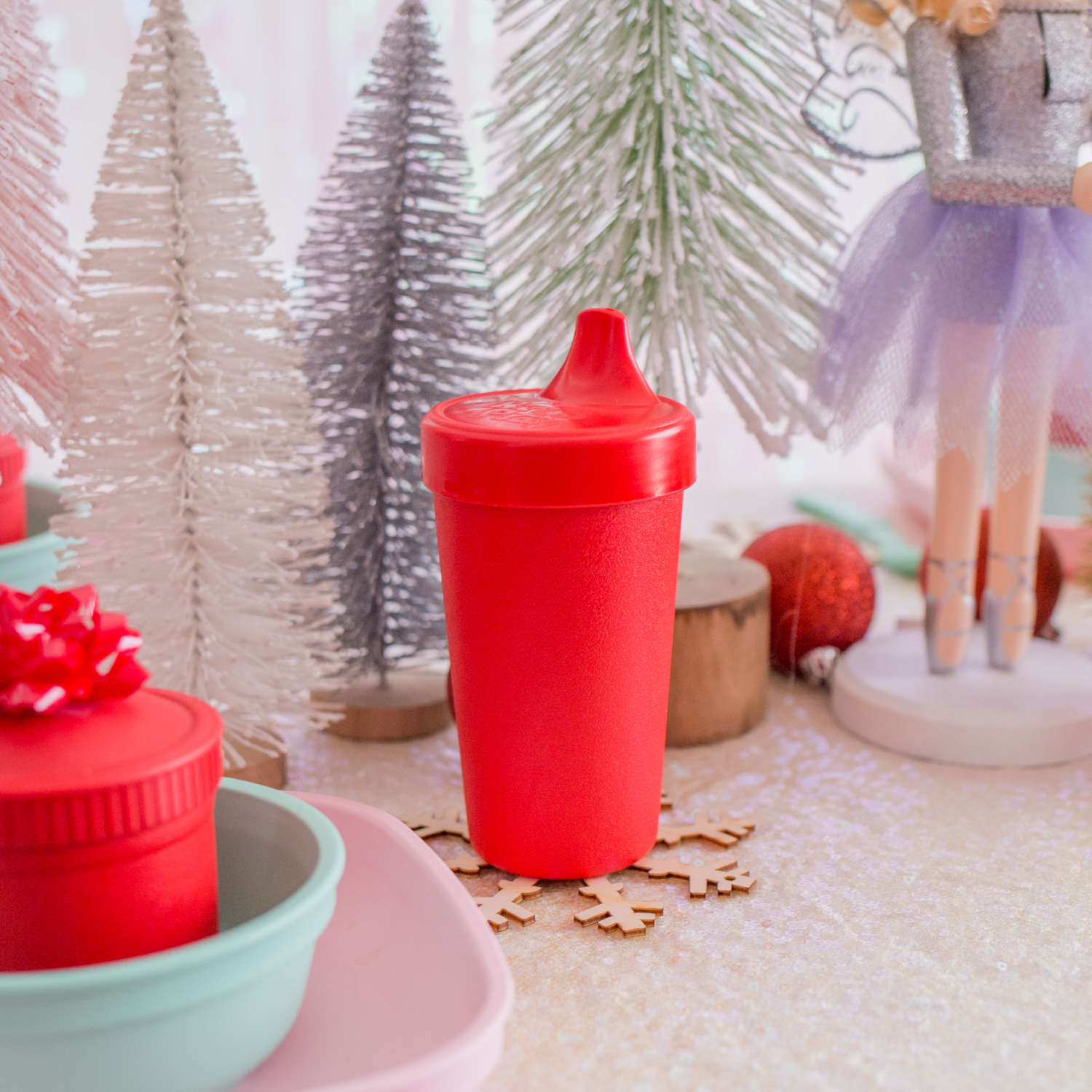 Re-Play No Spill Sippy Cup Assembled - Red (Min. of 2 PK, Multiples of 2 PK)