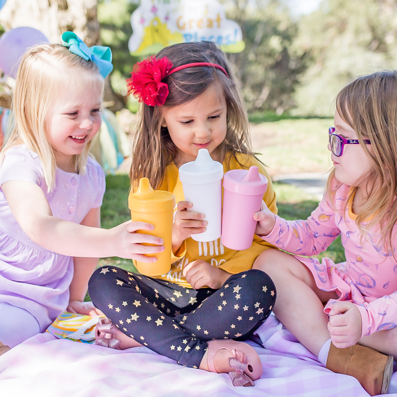Re-Play No Spill Sippy Cup Assembled - Sunny Yellow (Min. of 2 PK, Multiples of 2 PK)