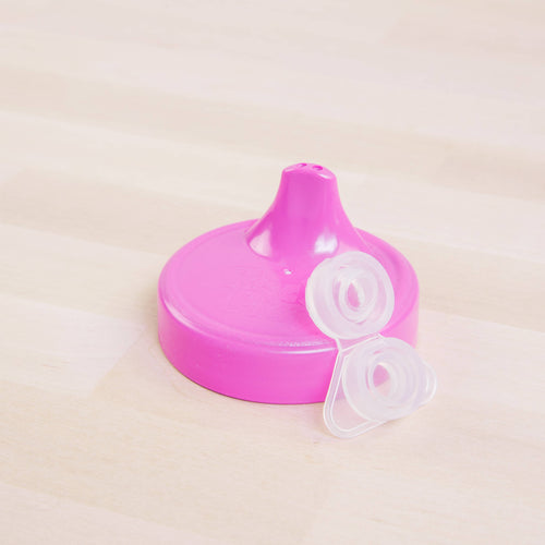Re-Play No Spill Lid w/ Valve - Bright Pink (Min. of 2 PK, Multiples of 2 PK)