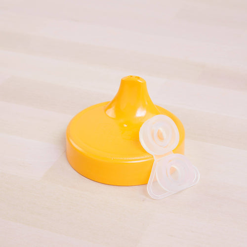 Re-Play No Spill Lid w/ Valve - Sunny Yellow (Min. of 2 PK, Multiples of 2 PK)
