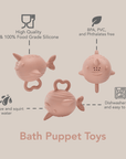 noüka Bath Puppet Toys - Water Dreams (Sold in Case of 2, Qty of 1=2 products) - MAIGHAN DISTRIBUTION CANADA