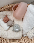 noüka Bathtub Safety Thermometer Crab - Soft Blush (Sold in Case of 2, Qty of 1=2 products) - MAIGHAN DISTRIBUTION CANADA