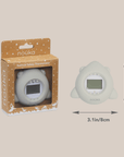 noüka Bathtub Safety Thermometer Shark - Light Storm (Sold in Case of 2, Qty of 1=2 products) - MAIGHAN DISTRIBUTION CANADA