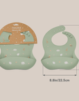 noüka Design Bib - Dino (Sold in case of 2, Qty of 1 =2) - MAIGHAN DISTRIBUTION CANADA