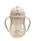 noüka Non - Spill Weighted Straw Cup 8 oz - Soft Sand (Min. of 2 PK, Multiples of 2 PK) - MAIGHAN DISTRIBUTION CANADA