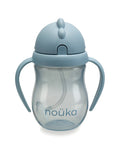 noüka Non - Spill Weighted Straw Cup 8 oz - Wave (Min. of 2 PK, Multiples of 2 PK) - MAIGHAN DISTRIBUTION CANADA