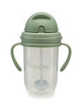 noüka Non - Spill Weighted Straw Cup 9 oz - Moss (Sold in Case of 2, Qty of 1=2 products) - MAIGHAN DISTRIBUTION CANADA