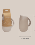 noüka Rinse Jug - Sand (Sold in Case of 2, Qty of 1=2 products) - MAIGHAN DISTRIBUTION CANADA