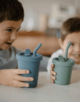 noüka Straw Cup 8 OZ 2 Pack - Deep Moon/Soft Blush (Min. of 2 PK, Multiples of 2 PK) - MAIGHAN DISTRIBUTION CANADA