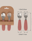 noüka Toddler Cutlery Set - Lily Blue (Min. of 2 PK, Multiples of 2 PK) - MAIGHAN DISTRIBUTION CANADA