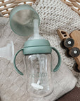 noüka Transitional Sippy/Weighted Straw Cup 8Oz - Fern (Min. of 2 PK, Multiples of 2 PK) - MAIGHAN DISTRIBUTION CANADA
