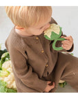 Oli & Carol Cauliflower Rattle Toy (Min. of 2 PK, multiples of 2 PK) - MAIGHAN DISTRIBUTION CANADA